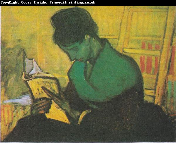 Vincent Van Gogh Woman reading a novel